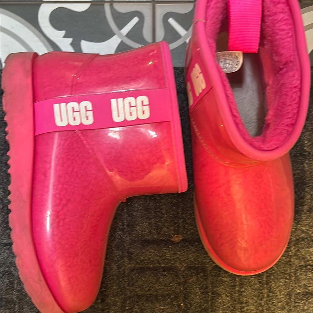 UGG Kids Hot Pink Boots